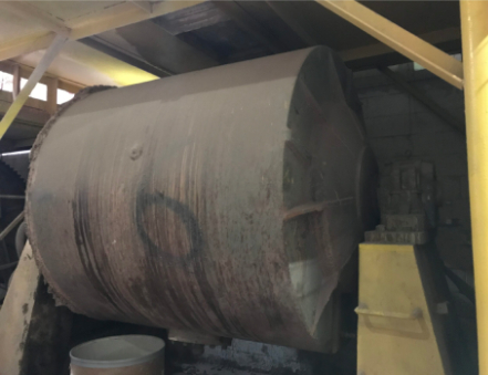 Orbis Machinery LLC 72" x 72" Lined Ball Cylinder