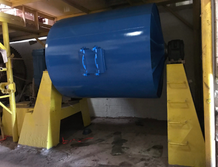 Orbis Machinery LLC 72" x 72" Lined Ball Replacement Cylinder rebuild