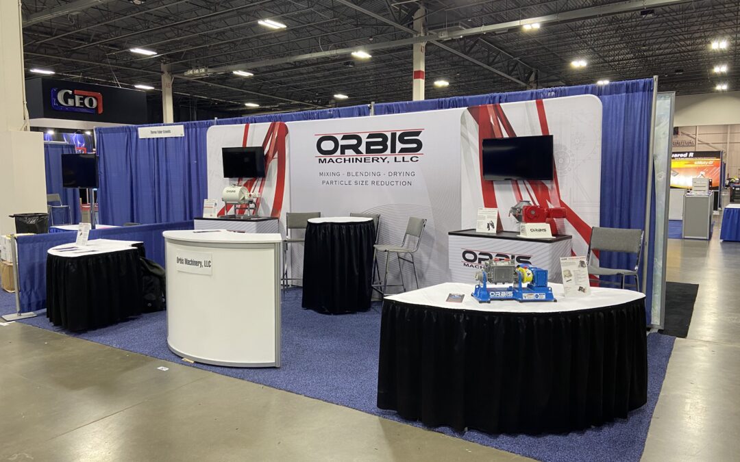 Orbis Machinery, LLC booth at a trade show