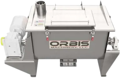 Orbis Machinery paddle and ribbon blender